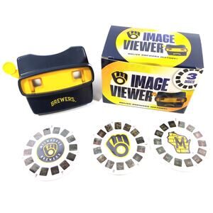 Milwaukee Brewers Image Viewer Retro Style Toy with 3 Discs History Set MLB